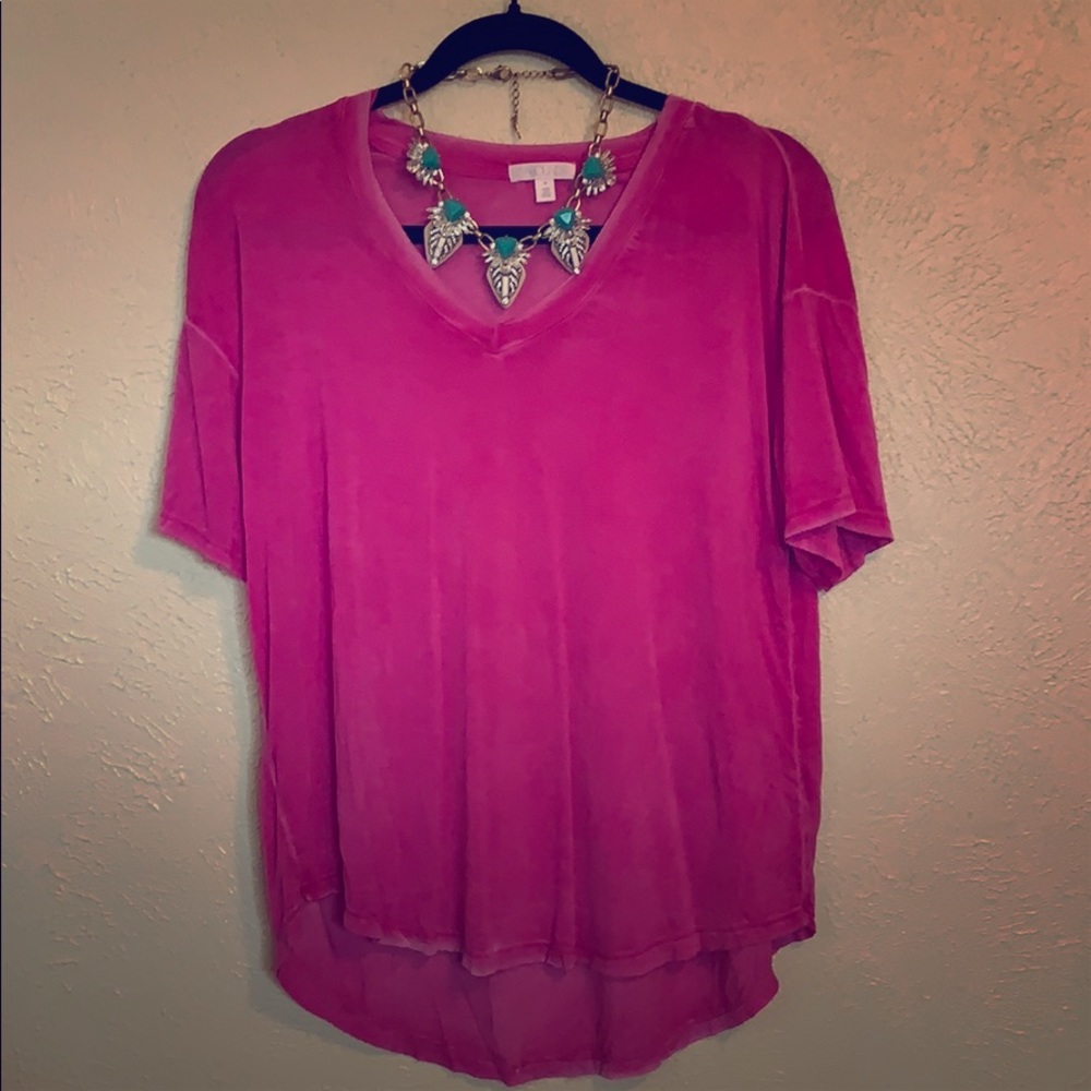 Two distressed T-shirts